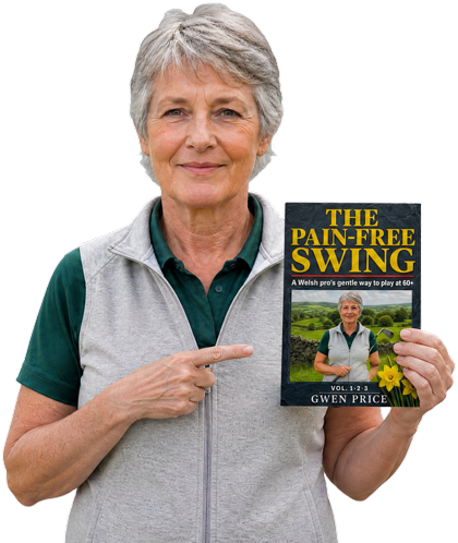 Gwen Price holding The Pain-Free Swing
